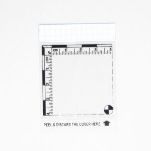 Folia pozytywowa z podkładką kontrastową przezroczystą i ze skalą, 5x6cm/25 szt.