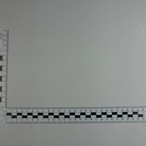 Linijka dowodowa plastikowa, 15 x 30 cm, kątowa