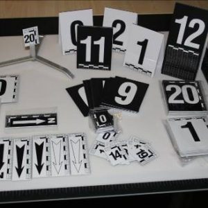 Strzałki dowodowe plastikowe