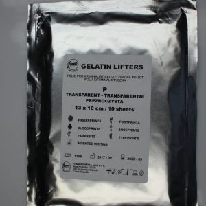 Folia żelatynowa przezroczysta P 13cm x 18cm/10 szt.