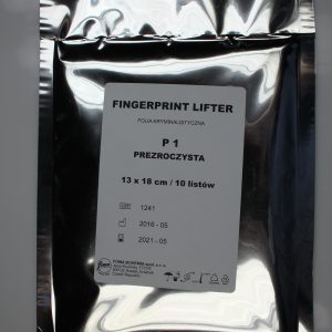 Folia żelatynowa przezroczysta P1 13cm x 18cm/10 szt.