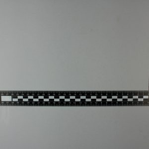 Linijka dowodowa plastikowa, 15 x 30 cm, kątowa, dwustronna