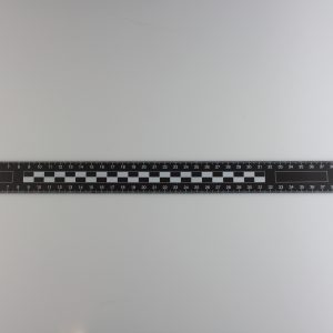 Linijka dowodowa plastikowa, 40 cm, dwustronna
