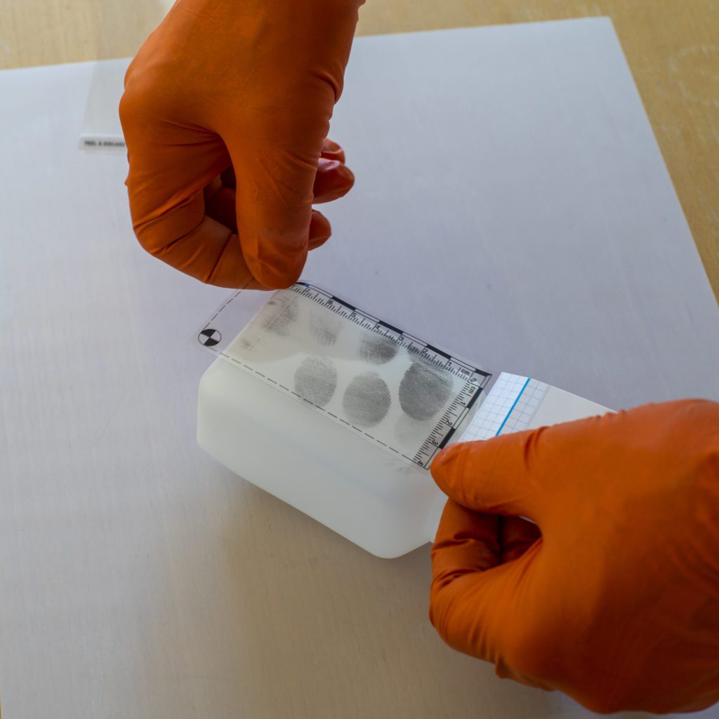 Folia pozytywowa z podkładką kontrastową białą i ze skalą, 5x6cm/25 szt. - obrazek 3