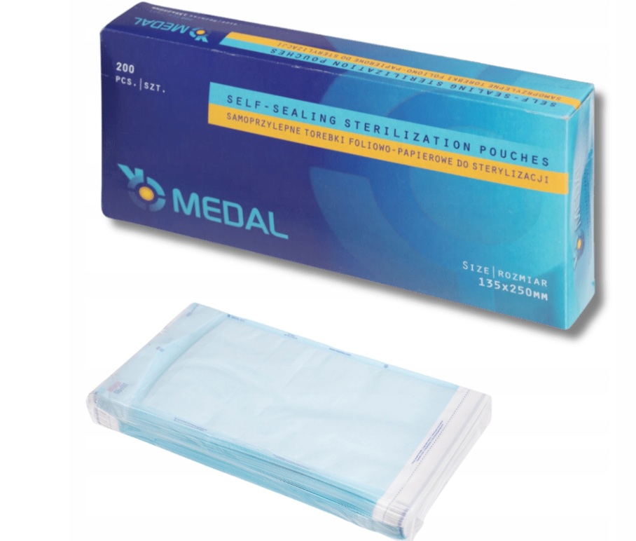 Torebka papierowo-foliowa do zabezpieczania śladów 135X250mm/200szt. - obrazek 2