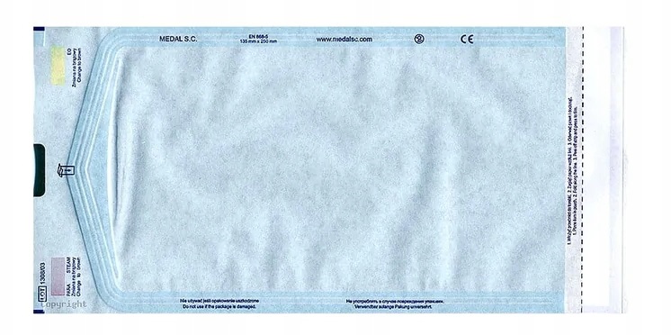 Torebka papierowo-foliowa do zabezpieczania śladów 135X250mm/200szt. - obrazek 3