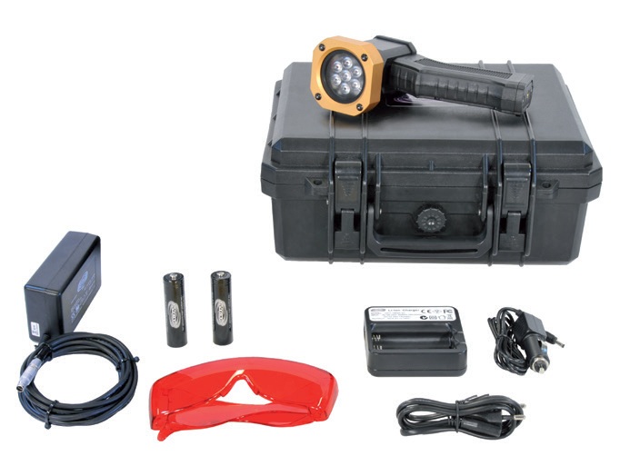 Zestaw latarki 590 nm ARIS w walizce - obrazek 2