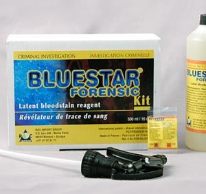Bluestar Forensic – zestaw do wykrywania krwi, roztwór