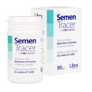 Test paskowy do ujawniania spermy SEMEN TRACER, 50 szt.