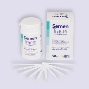 Test paskowy do ujawniania spermy SEMEN TRACER, 50 szt.